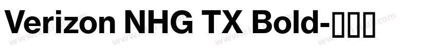 Verizon NHG TX Bold字体转换